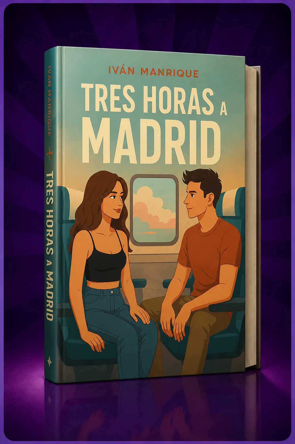 Tres horas a Madrid, novela de Iván Manrique