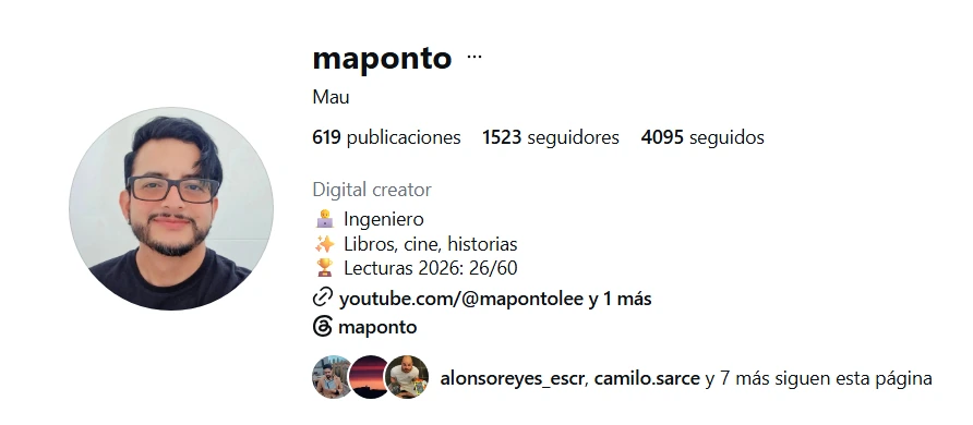 Perfil de Instagram de Maponto
